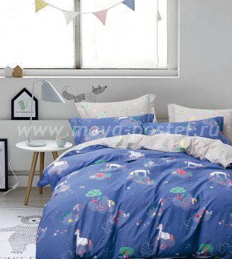 Полуторное постельное белье сатин TS01-X71 в интернет-магазине Моя постель
