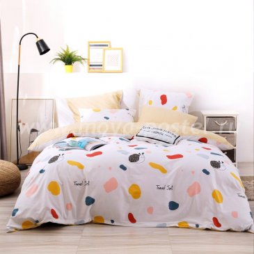Комплект постельного белья Делюкс Сатин на резинке LR208 в интернет-магазине Моя постель