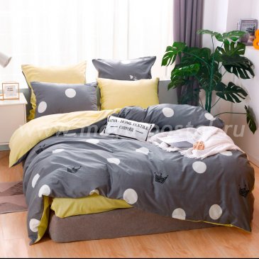 Комплект постельного белья Делюкс Сатин на резинке LR213 в интернет-магазине Моя постель