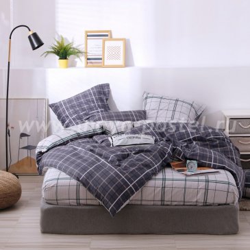 Комплект постельного белья Делюкс Сатин на резинке LR214 в интернет-магазине Моя постель
