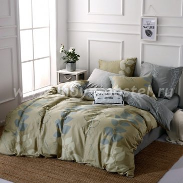 Комплект постельного белья Делюкс Сатин на резинке LR226 в интернет-магазине Моя постель