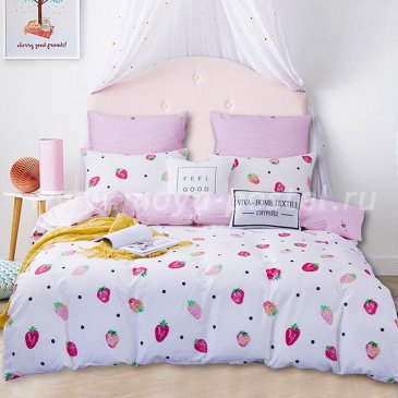 Комплект постельного белья Делюкс Сатин на резинке LR167 в интернет-магазине Моя постель