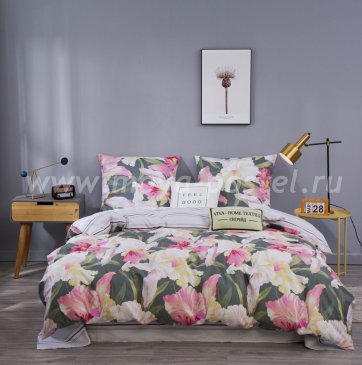 Комплект постельного белья Сатин C361, евро 50х70 в интернет-магазине Моя постель