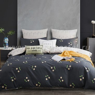 Комплект постельного белья Делюкс Сатин на резинке LR178 в интернет-магазине Моя постель