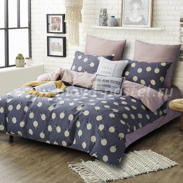 Комплект постельного белья Делюкс Сатин на резинке LR184 в интернет-магазине Моя постель