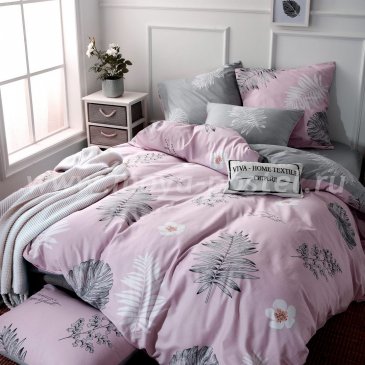 Комплект постельного белья Делюкс Сатин на резинке LR227 в интернет-магазине Моя постель