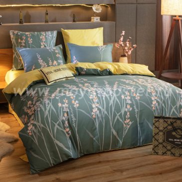 Комплект постельного белья Делюкс Сатин на резинке LR233, семейный 180х200 в интернет-магазине Моя постель