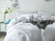 Однотонный евро комплект постельного белья из страйп-сатина CR001 в интернет-магазине Моя постель - Фото 2