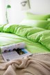 Евро комплект однотонного постельного белья из страйп-сатина CR002 в интернет-магазине Моя постель - Фото 3