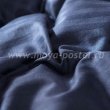 Двуспальный комплект однотонного постельного белья из страйп-сатина CR003 в интернет-магазине Моя постель - Фото 4