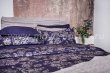 Комплект постельного белья DecoFlux Сатин семейный Peony Indigo в интернет-магазине Моя постель - Фото 2