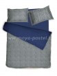 Комплект постельного белья DecoFlux Сатин полуторный Twist Dark в интернет-магазине Моя постель