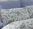 Евро комплект постельного белья с растительным узором C257, сатин (70*70) в интернет-магазине Моя постель - Фото 3