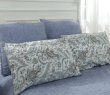 Евро комплект постельного белья с растительным узором C257, сатин (70*70) в интернет-магазине Моя постель - Фото 4