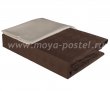 Постельное белье «BULUT» коричнево-кремовый цвета, сатин-жаккард, евро в интернет-магазине Моя постель - Фото 2