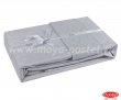 Евро комплект постельного белья «DAMASK», серый, сатин-жаккард в интернет-магазине Моя постель - Фото 3