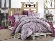 Семейное постельное белье «IRMA» лилового цвета, поплин в интернет-магазине Моя постель