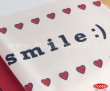Красное постельное белье «SMILE», полутороспальное, поплин в интернет-магазине Моя постель - Фото 4