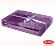 Фиолетовое постельное белье «FILOMENA» из сатина, евро в интернет-магазине Моя постель - Фото 2
