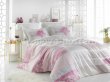 Розовое постельное белье «ELSA» из сатина, евро в интернет-магазине Моя постель