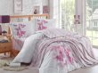Евро постельное белье с покрывалом «SUENO», поплин, розовое в интернет-магазине Моя постель - Фото 3