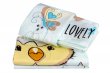 Постельное белье для детей «LOVELY» с одеялом, бирюзовое, поплин в интернет-магазине Моя постель - Фото 2
