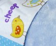 Голубое постельное белье с покрывалом «ZOO» детское, поплин в интернет-магазине Моя постель - Фото 3