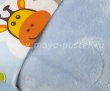 Детское постельное белье с покрывалом «PUFFY», поплин, голубое в интернет-магазине Моя постель - Фото 3
