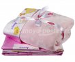Розовое постельное белье с покрывалом «ZOO» детское, поплин в интернет-магазине Моя постель - Фото 2