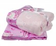 Детское постельное белье розового цвета с покрывалом «LITTLE SHEEP», поплин в интернет-магазине Моя постель - Фото 2