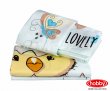 Детское постельное белье «LOVELY» бирюзового цвета, поплин в интернет-магазине Моя постель - Фото 2