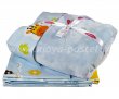 Детское постельное белье с покрывалом «PUFFY», поплин, голубое в интернет-магазине Моя постель - Фото 2