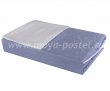 Евро комплект постельного белья «DAMASK», белый с синим, сатин-жаккард в интернет-магазине Моя постель - Фото 2