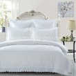 Двуспальное белое постельное белье из перкаля Kingsilk RP-1-2 в интернет-магазине Моя постель - Фото 2