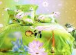 Кпб сатин 2 спальный (бабочки на ярких цветах) в интернет-магазине Моя постель