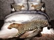 Кпб сатин Семейный 2 наволочки (леопард под пасмурным небом) в интернет-магазине Моя постель