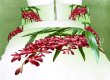 Кпб сатин 2 спальный 70*70 (красные цветы на ветке) в интернет-магазине Моя постель