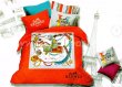 Saten Brands дуэт семейный BB05-12 (Hermes Paris оранжевый) в интернет-магазине Моя постель