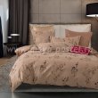 Комплект постельного белья Сатин вышивка CNR049 двуспальный, простыня на резинке в интернет-магазине Моя постель