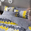Постельное белье Yellow Zigzag коллекция "Design", полуторное наволочки 50х70 в интернет-магазине Моя постель - Фото 2