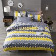 Постельное белье Yellow Zigzag коллекция "Design", двуспальное наволочки 50х70 в интернет-магазине Моя постель