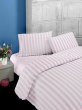 Постельное белье "KARNA" MELAN в розовую полоску, евро в интернет-магазине Моя постель - Фото 2