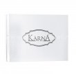 Постельное белье сатин "KARNA"  с жаккардом VERTIKAL (Eвро) в интернет-магазине Моя постель - Фото 2