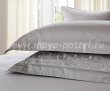 Постельное белье KARNA сатин с вышивкой "TERA" 300.TC (Евро) Серый в интернет-магазине Моя постель - Фото 3