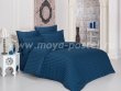 Постельное белье бамбук "KARNA" PERLA (Eвро) 50x70*2 70x70*2 (синий) в интернет-магазине Моя постель - Фото 2