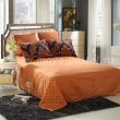 Комплект постельного белья Сатин подарочный на резинке ACR030, евро 180х200 в интернет-магазине Моя постель - Фото 5