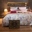 Комплект постельного белья Делюкс Сатин на резинке LR244, двуспальный 180х200 в интернет-магазине Моя постель - Фото 2