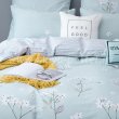 Комплект постельного белья Делюкс Сатин LR179 на резинке (160*200) евро в интернет-магазине Моя постель - Фото 3